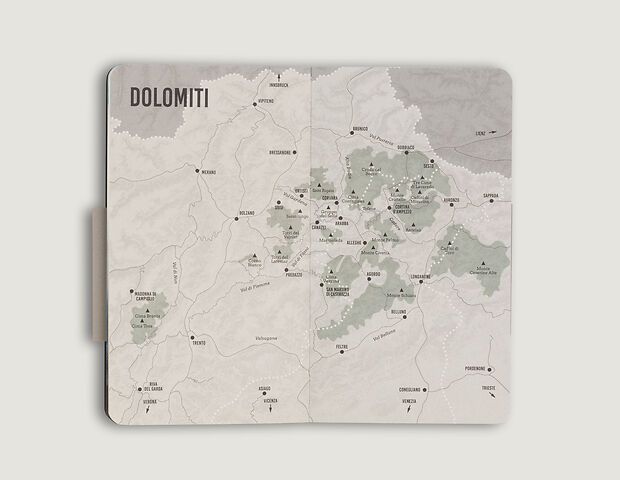 Mappa • Taccuino Dolomiti